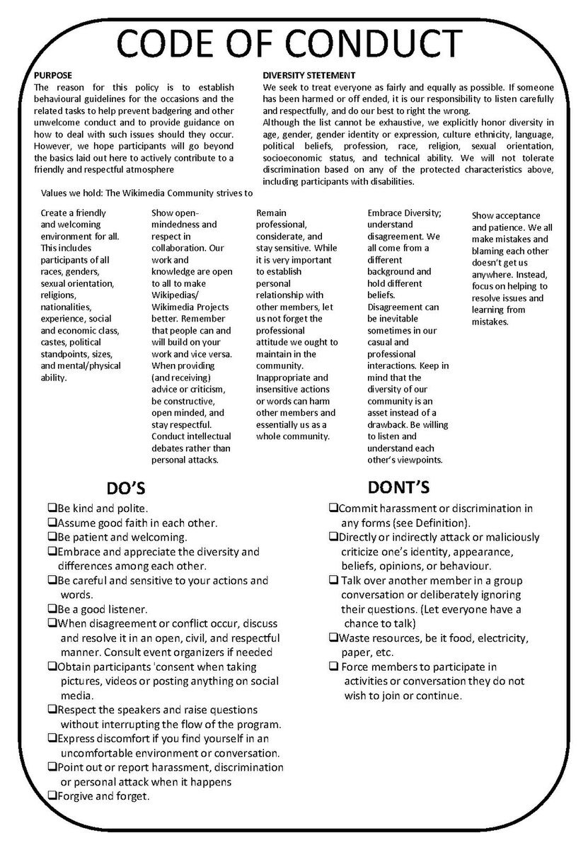 Mal Code Table Last ned code of conduct mal gratis i PDF